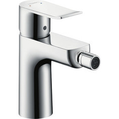 Смеситель для биде Hansgrohe Metris с донным клапаном, хром (31280000)