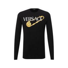 Хлопковый лонгслив Versace