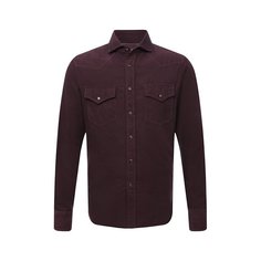 Хлопковая рубашка Brunello Cucinelli