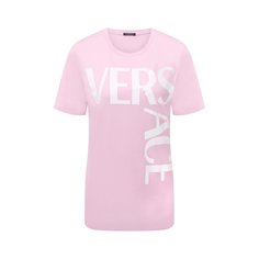 Хлопковая футболка Versace