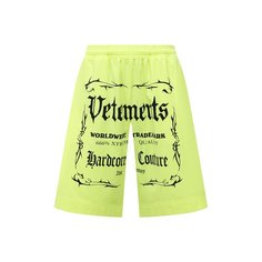 Хлопковые шорты VETEMENTS