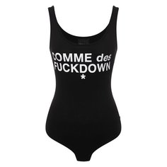 Хлопковое боди Comme des Fuckdown