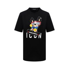 Хлопковая футболка Dsquared2