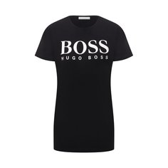 Хлопковая футболка BOSS