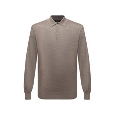 Поло из кашемира и шелка Ermenegildo Zegna