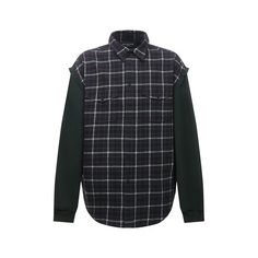Хлопковая рубашка Balenciaga