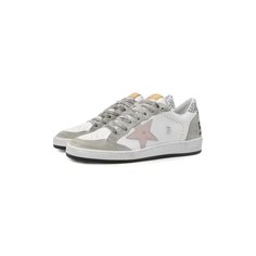 Комбинированные кеды Ball Star Golden Goose Deluxe Brand