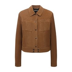 Замшевая куртка Saint Laurent