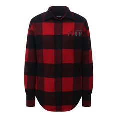 Шерстяная рубашка Dsquared2