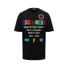 Хлопковая футболка Dsquared2