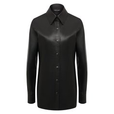 Кожаная рубашка Tom Ford