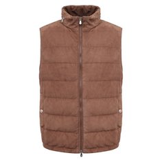 Замшевый жилет Brunello Cucinelli