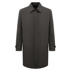 Утепленный плащ Brioni
