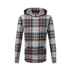 Хлопковая рубашка Kiton