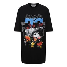 Хлопковая футболка MSGM