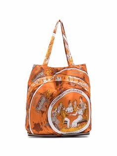 Hermès сумка-тоут Jeu Des Omnibus 2008-го года