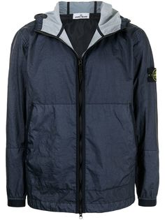 Stone Island легкая куртка Membrana с капюшоном