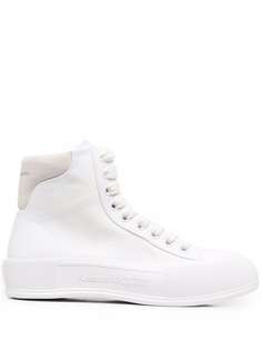 Alexander McQueen высокие кеды Deck