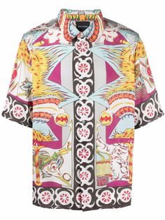 Daily Paper рубашка с абстрактным принтом