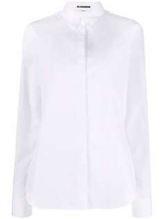 Jil Sander рубашка с потайной застежкой