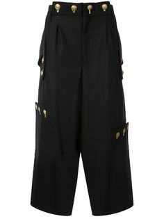 Yohji Yamamoto брюки с пуговицами