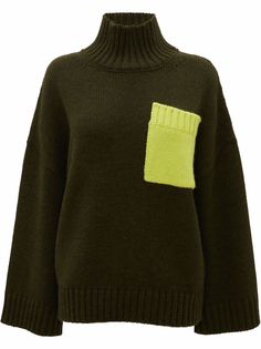JW Anderson PATCH POCKET TURTLENECK JUMPER