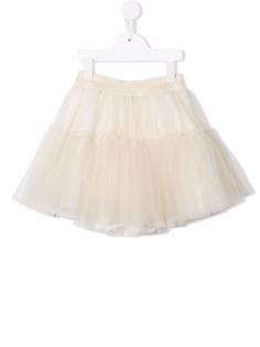 Monnalisa пышная юбка с логотипом