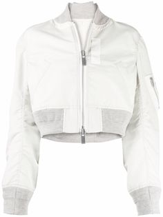 Sacai укороченный бомбер