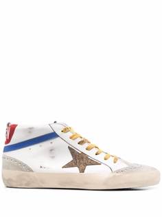 Golden Goose MidStar distressed-effect sneakers