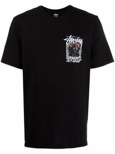 Stussy футболка с логотипом