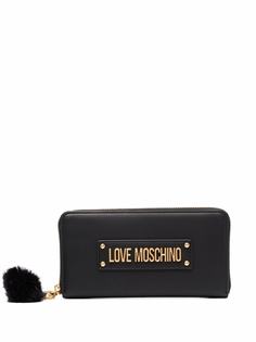 Love Moschino кошелек с помпоном