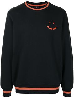 PS Paul Smith толстовка с нашивкой-логотипом