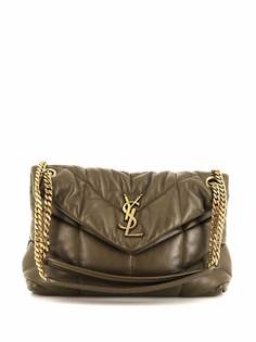 Yves Saint Laurent Pre-Owned сумка на плечо Chevron Loulou 2020-го года
