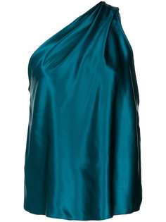 Michelle Mason блузка на одно плечо с драпировкой
