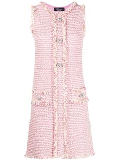 Blumarine твидовое платье