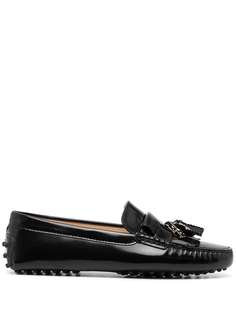Tods лоферы Gommino с кисточками Tod`S