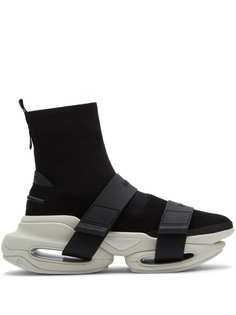 Balmain SNEAKER B BOLD STRAP-KNIT SNEAKER 