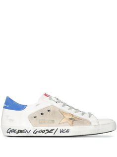 Golden Goose GOLDEN GOOSE SUPER STAR WHT SNKR