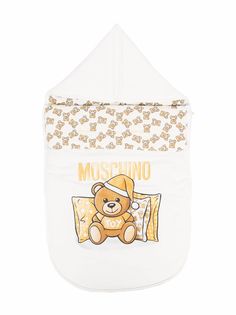 Moschino Kids конверт с принтом Teddy Bear