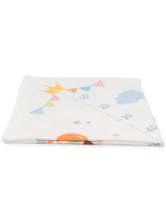 Miki House пляжное полотенце с графичным принтом