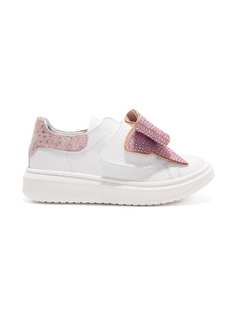 Monnalisa MONNALISA KID GIRL TRAINERS WHITE W PINK