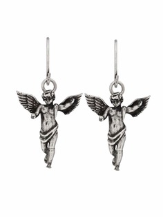 Saint Laurent серьги Angel