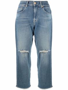 7 For All Mankind прямые джинсы The Modern