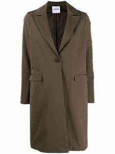 Aspesi однобортное пальто миди