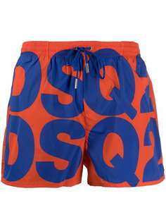 Dsquared2 плавки-шорты с логотипом DSQ2