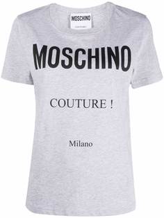 Moschino футболка с логотипом