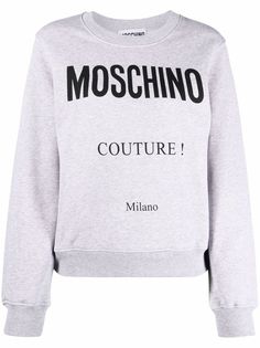 Moschino толстовка с логотипом