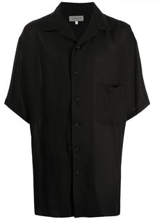 Yohji Yamamoto рубашка с короткими рукавами