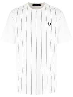 FRED PERRY футболка в полоску с логотипом