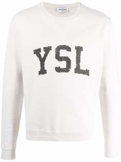Saint Laurent толстовка с логотипом
